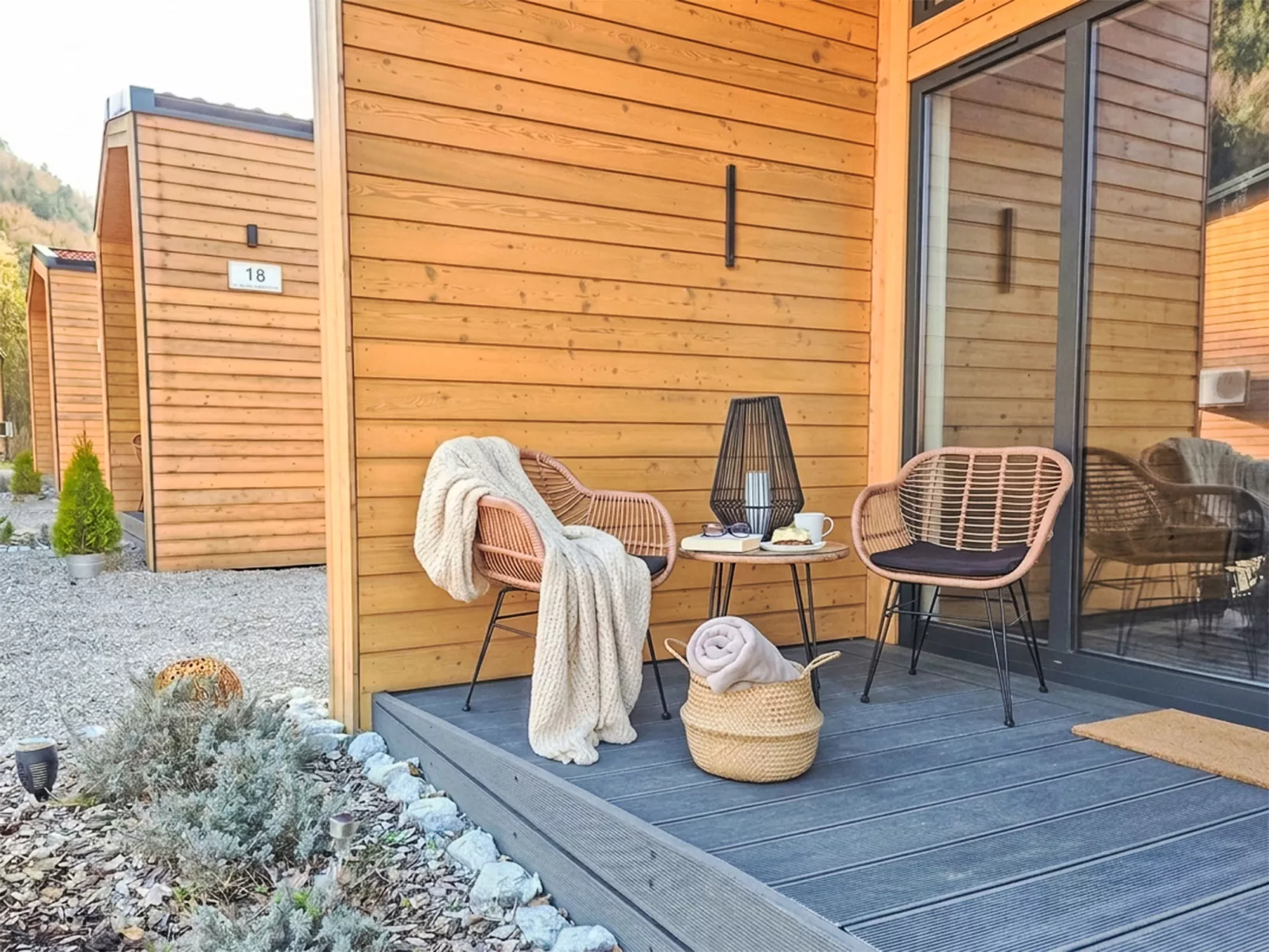 Tiny Haus Glockenalm-Chalet Wendelstein - Buiten