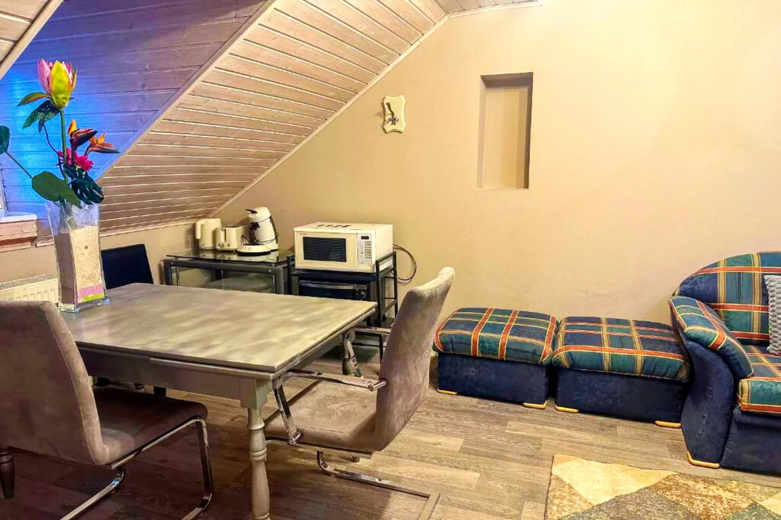 B2 Ferienwohnung Sonnentälchen - Woonkamer