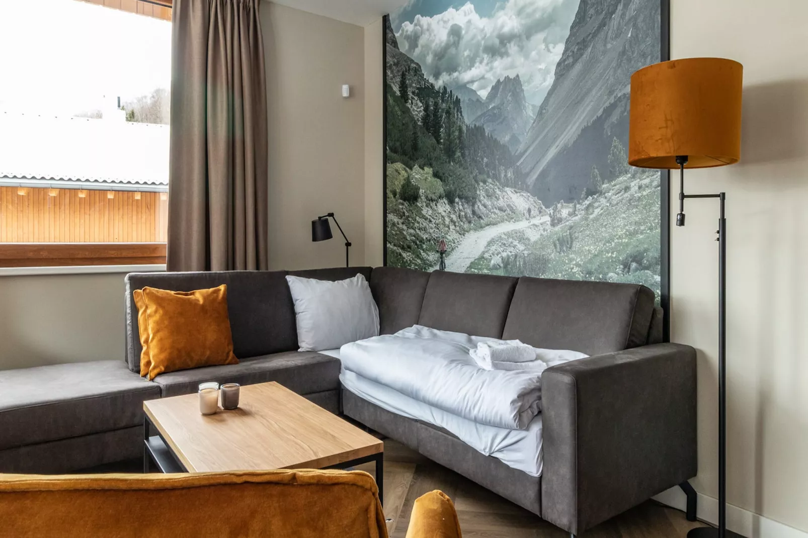 Resort Silvretta 11 - Woonkamer