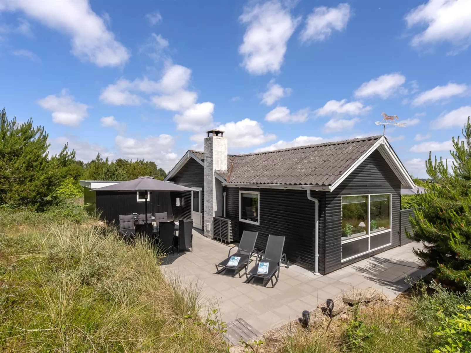 "Halfdan" - 1.1km from the sea - Buiten