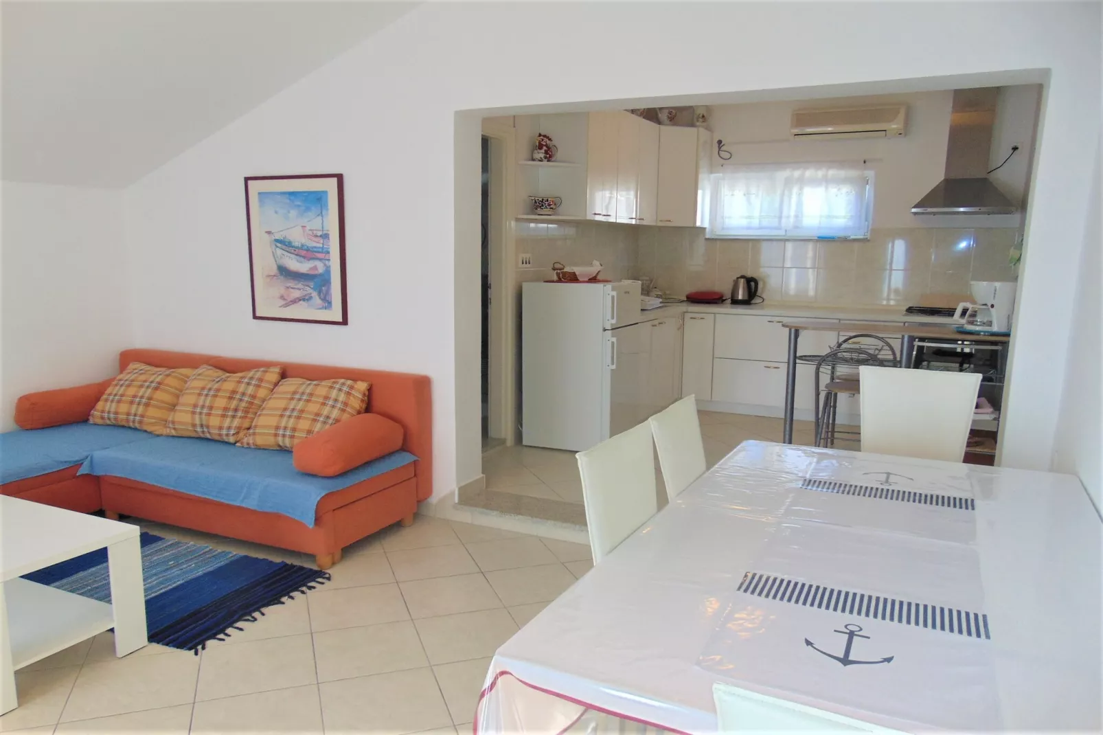 Holiday home Poseidon - Woonkamer