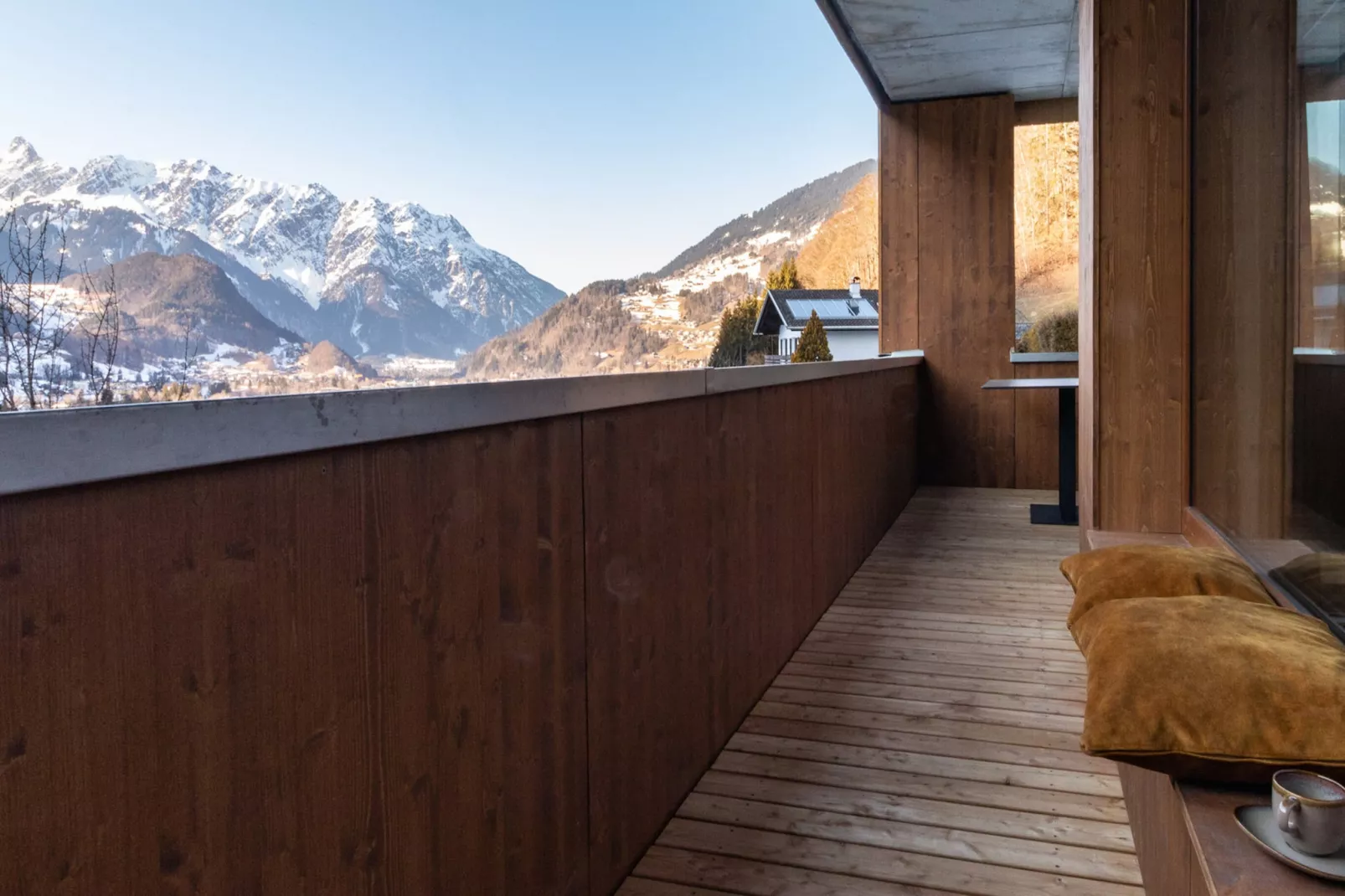 Resort Silvretta 3 - Terrasbalkon