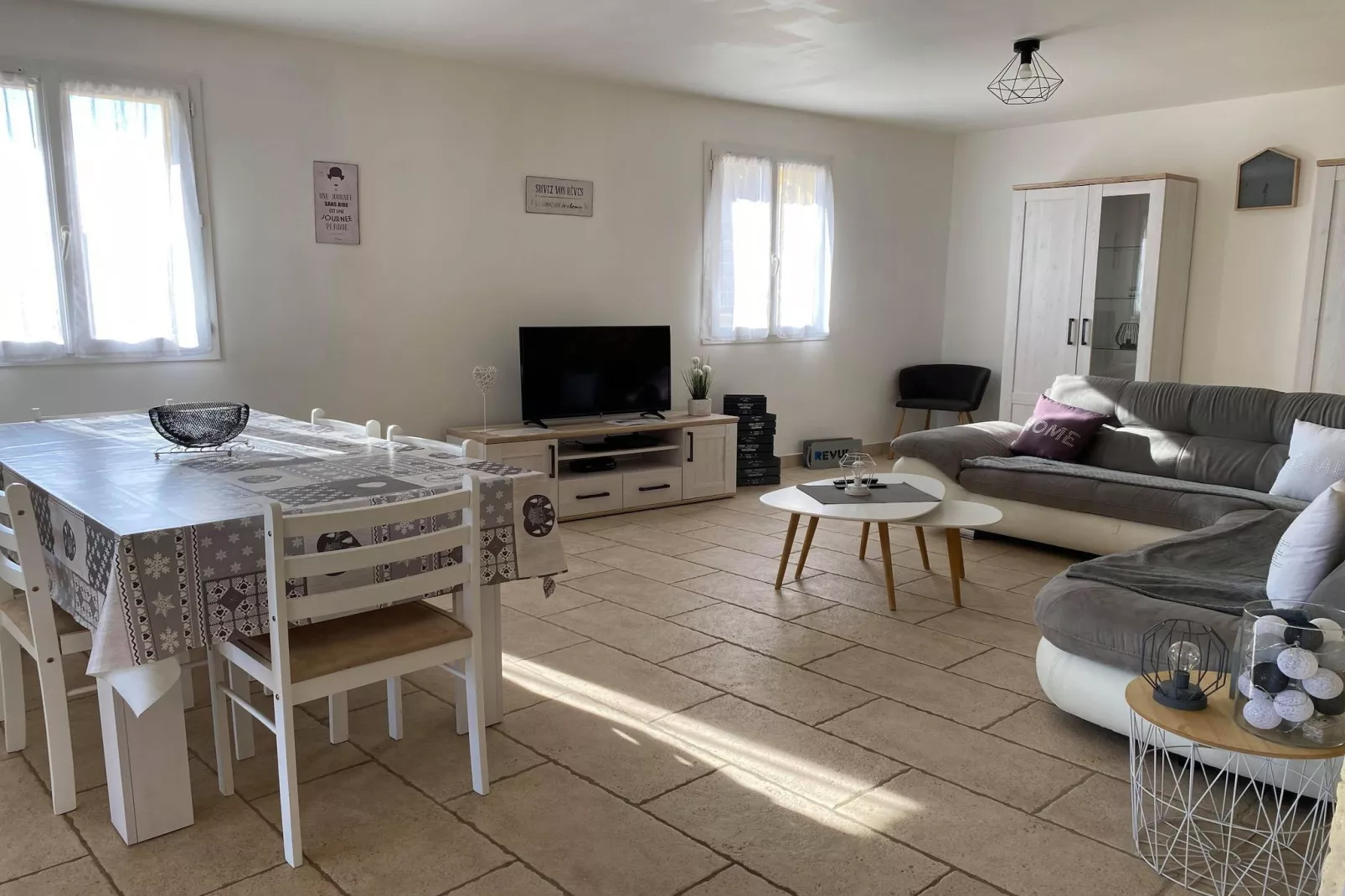 Le Mas - Woonkamer
