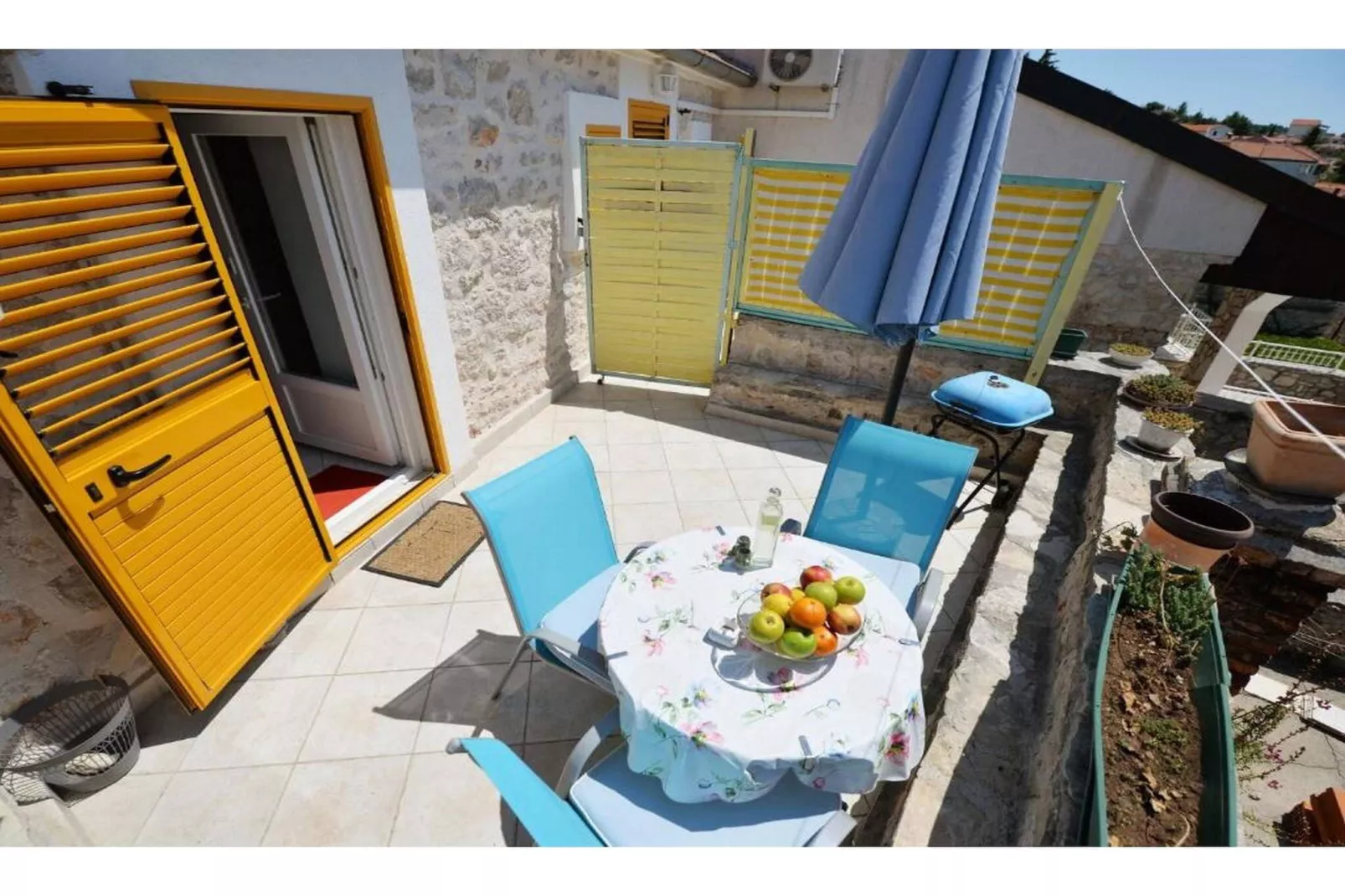 Apartments Sunce - Blue A2 - Terrasbalkon