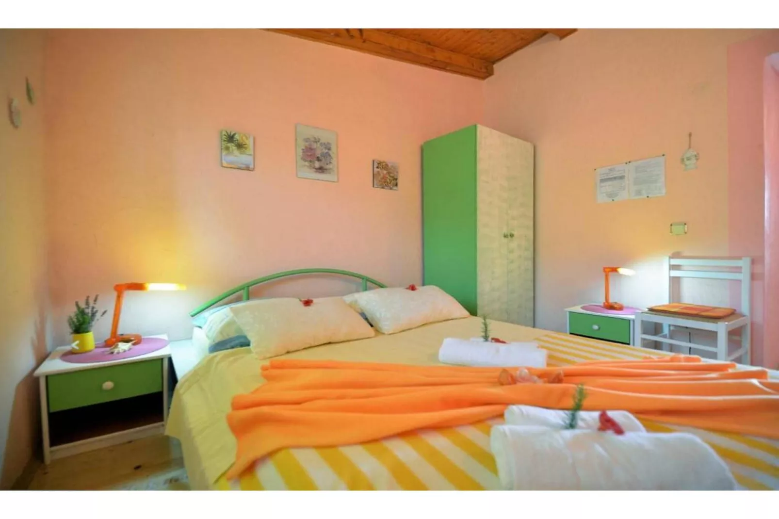 Apartments Sunce - Yellow A1 - Slaapkamer