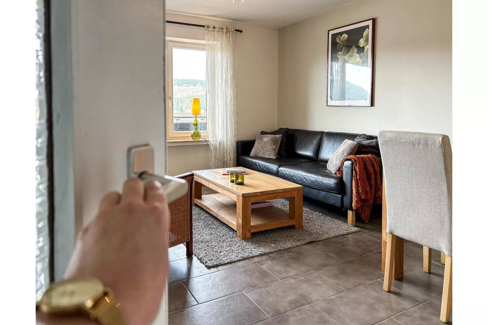 Appartment Schöne Aussicht - Woonkamer