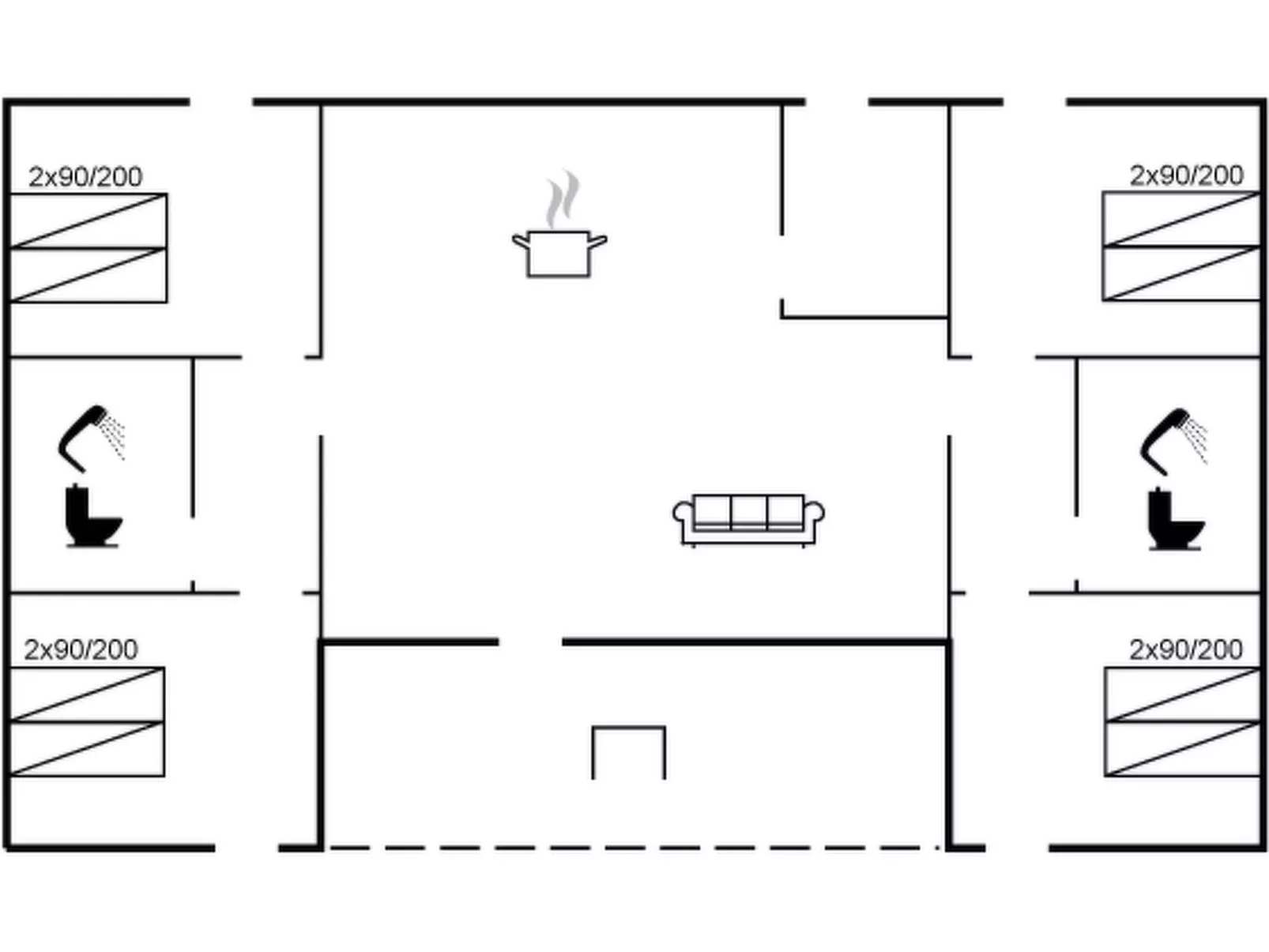 "Helina" - 250m to the fjord - Binnen