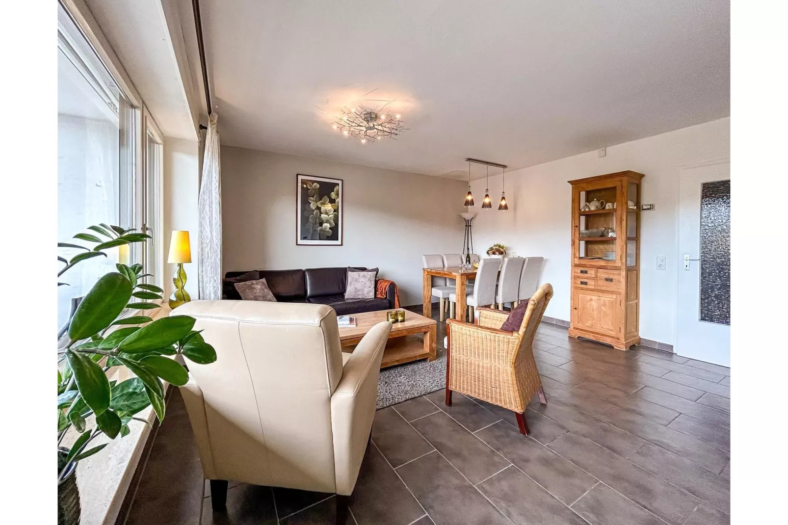 Appartment Schöne Aussicht - Woonkamer