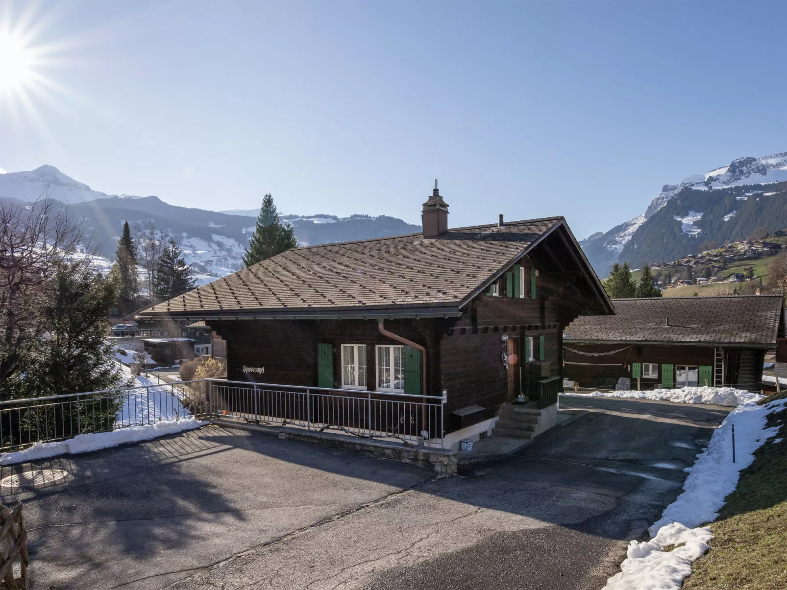 Chalet Spassvogel - Buiten
