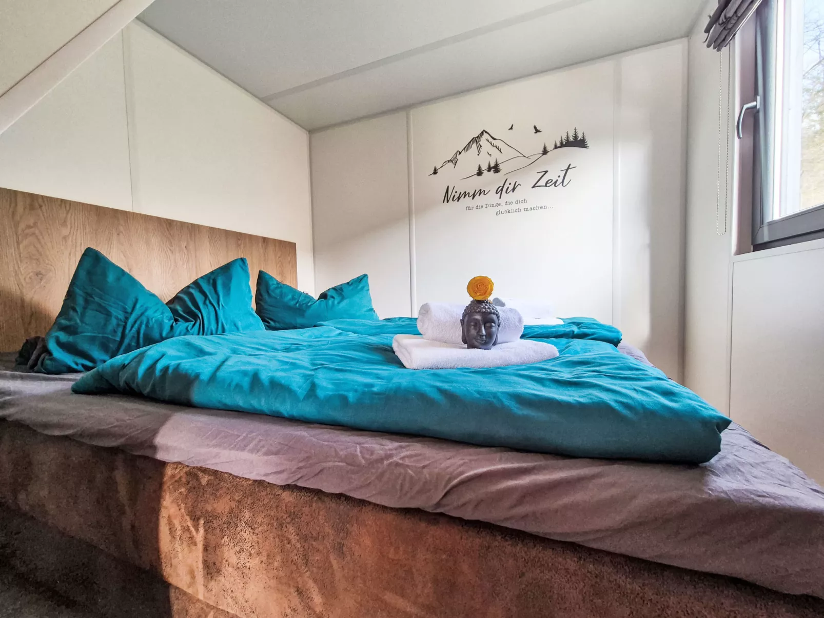 Tiny Haus Glockenalm-Chalet Wendelstein - Binnen