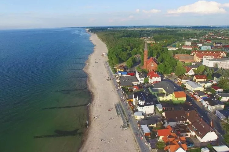 Domki letniskowe KATARZYNA dla 4 osób Sarbinowo-Gebieden zomer 1km