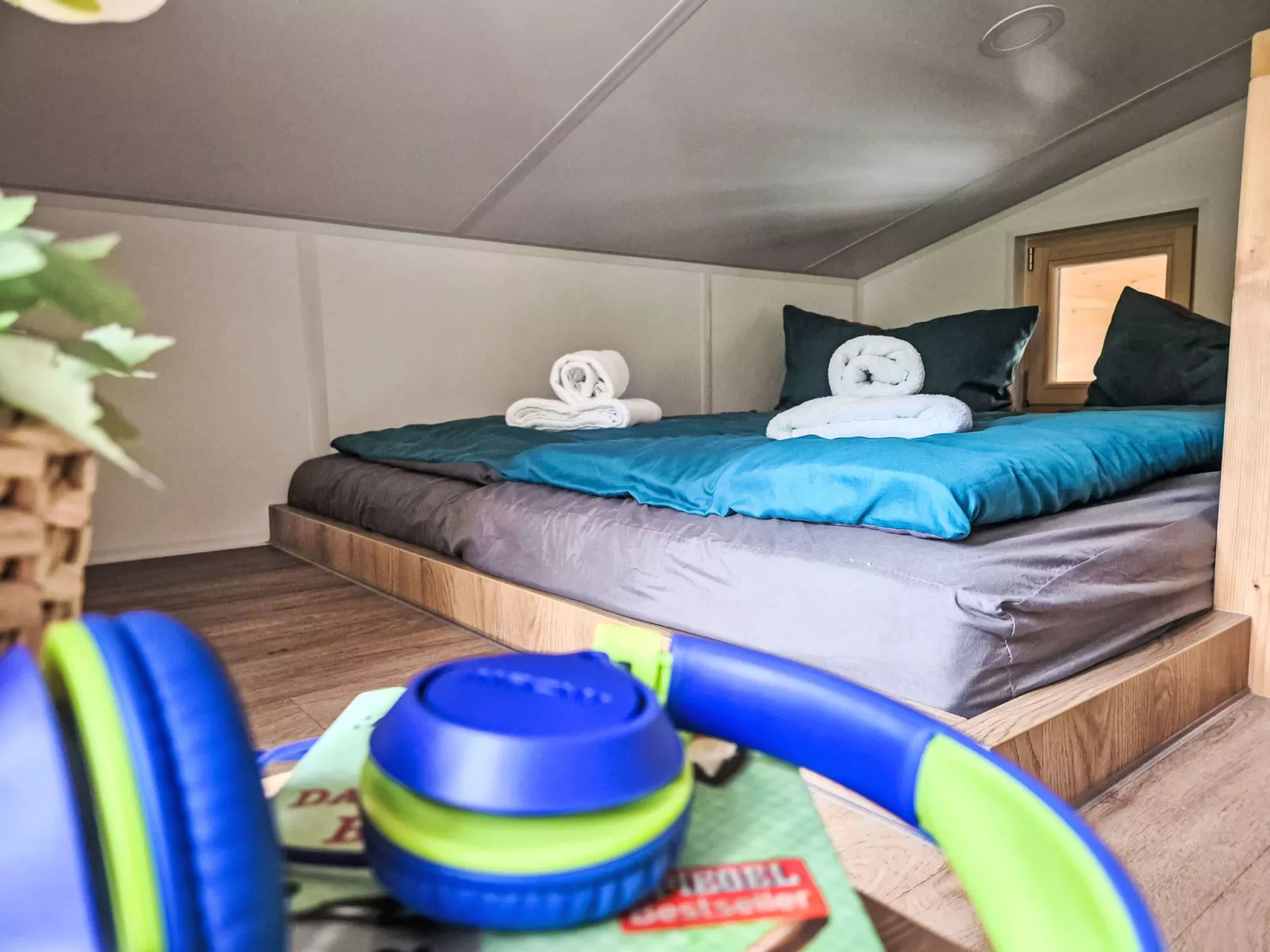 Tiny Haus Glockenalm-Chalet Wendelstein - Binnen