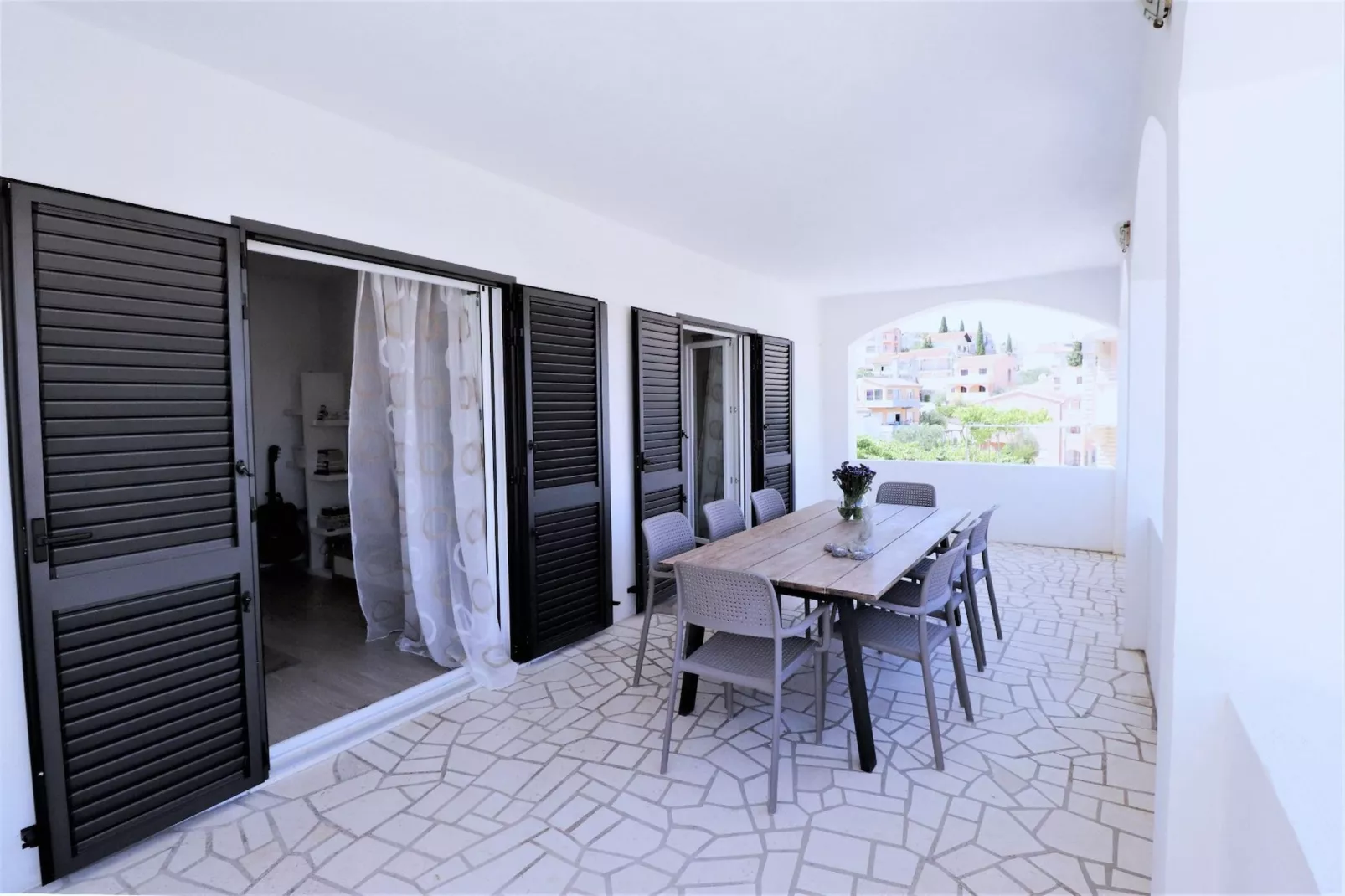 Villa Mendula - Terrasbalkon