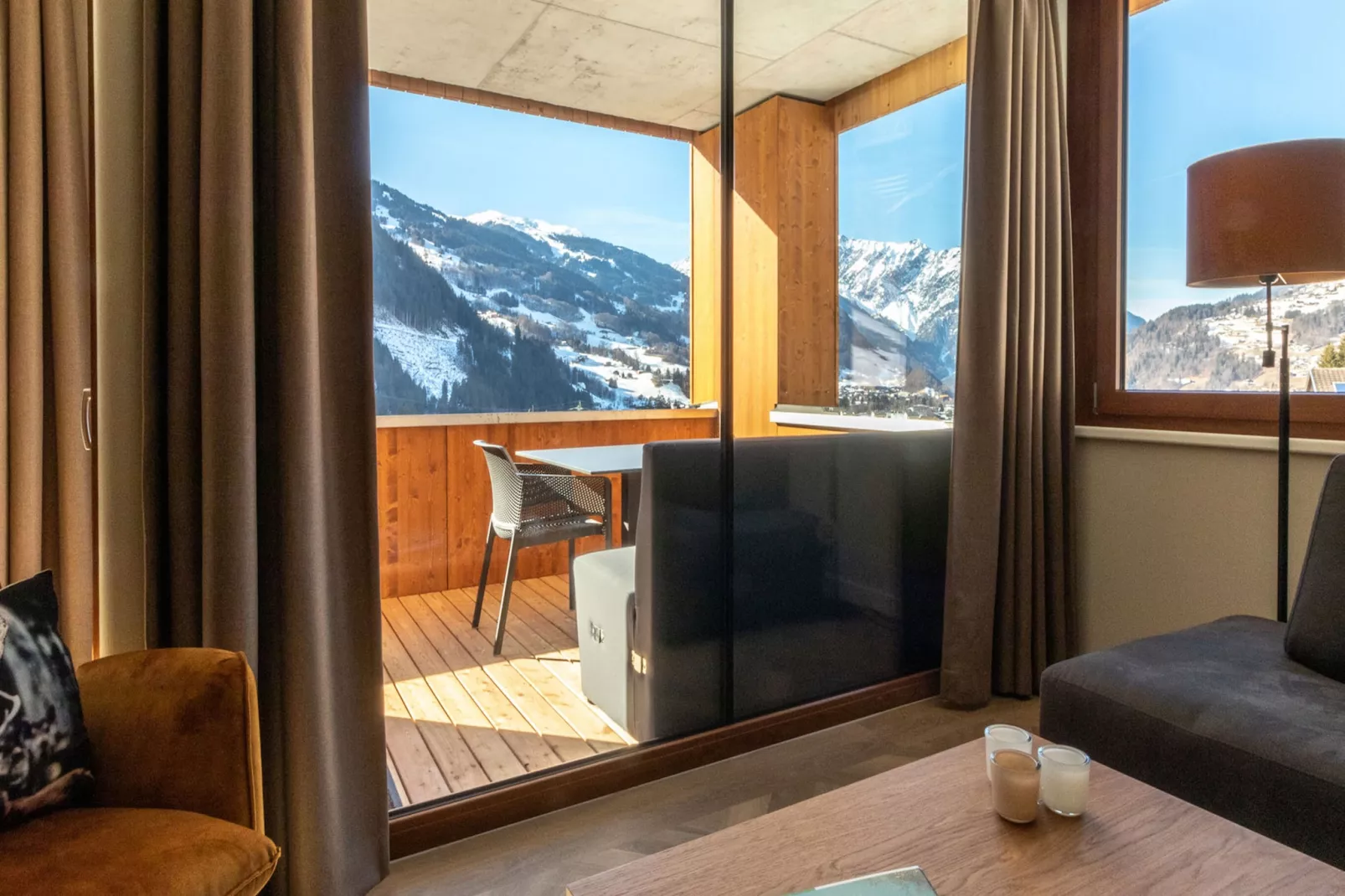 Resort Silvretta 2 - Terrasbalkon
