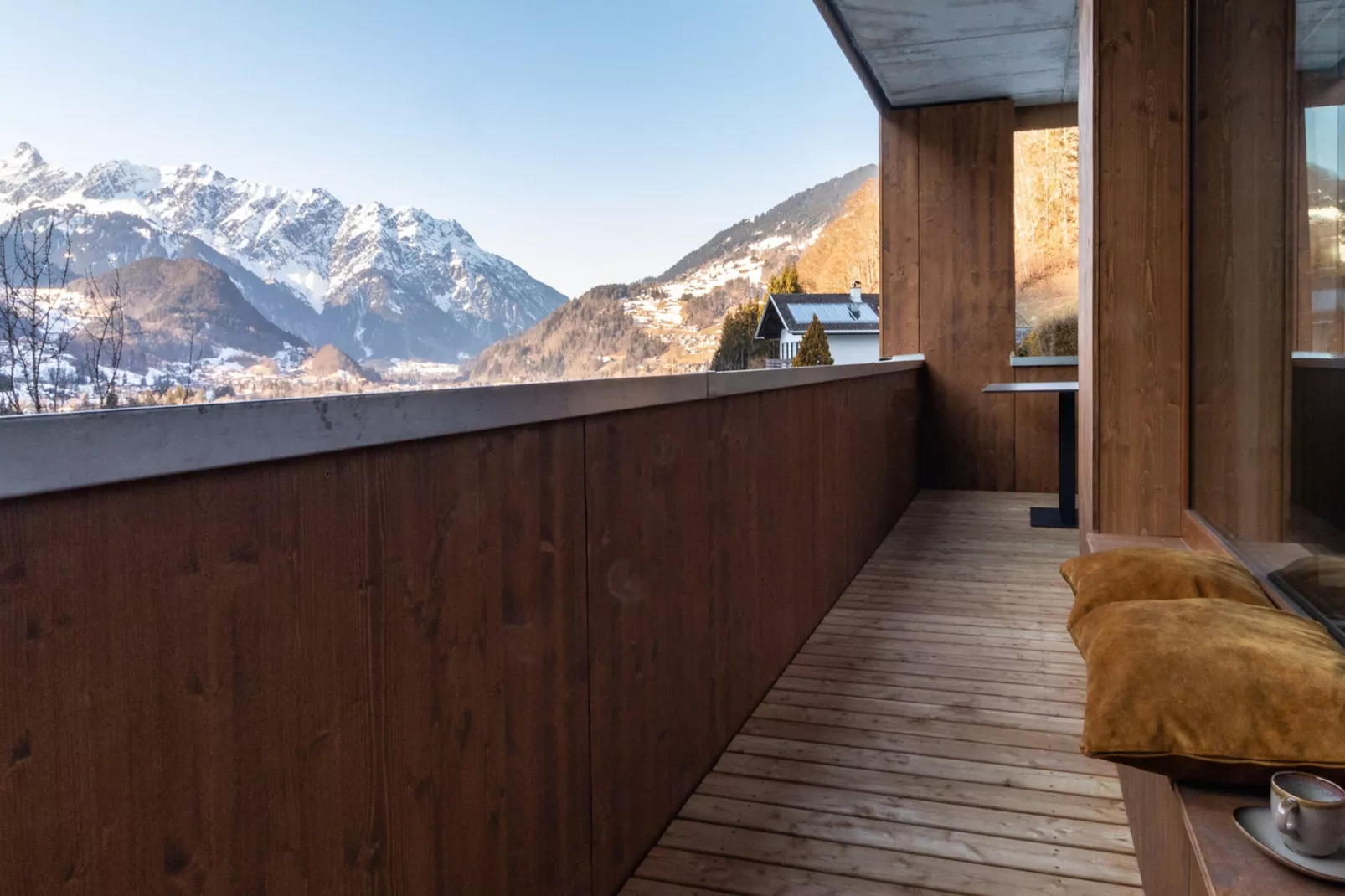 Resort Silvretta 11 - Terrasbalkon