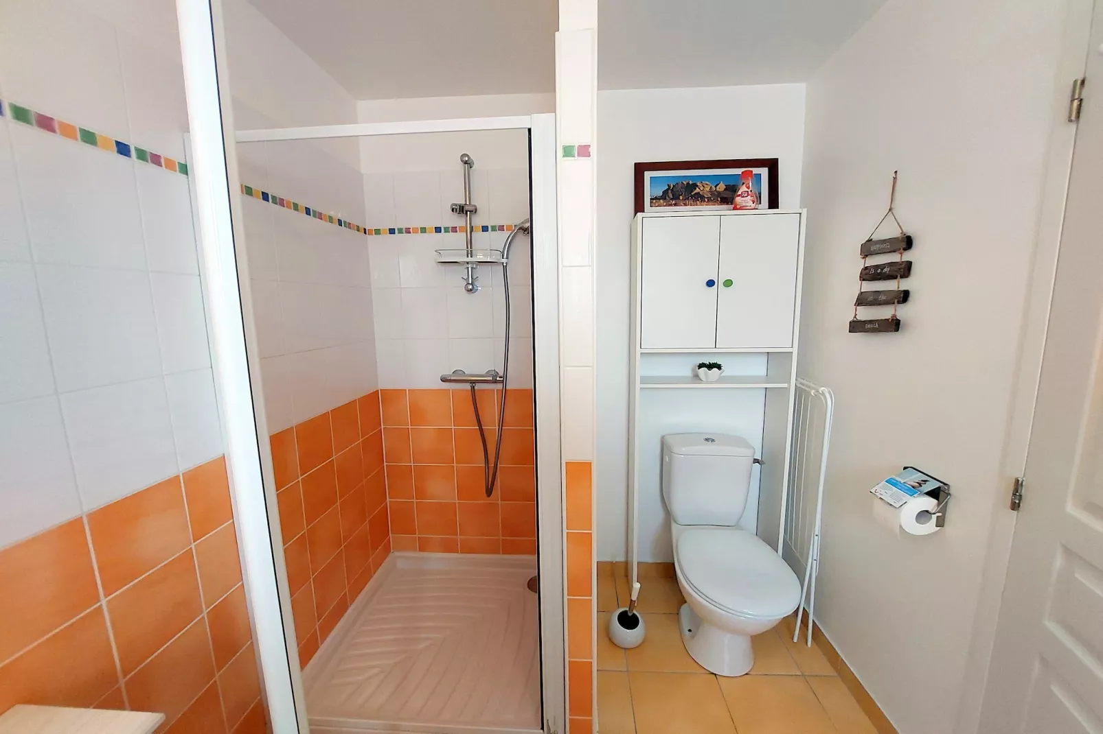 Ferienhaus Plounéour-Brignogan-Plages - Badkamer