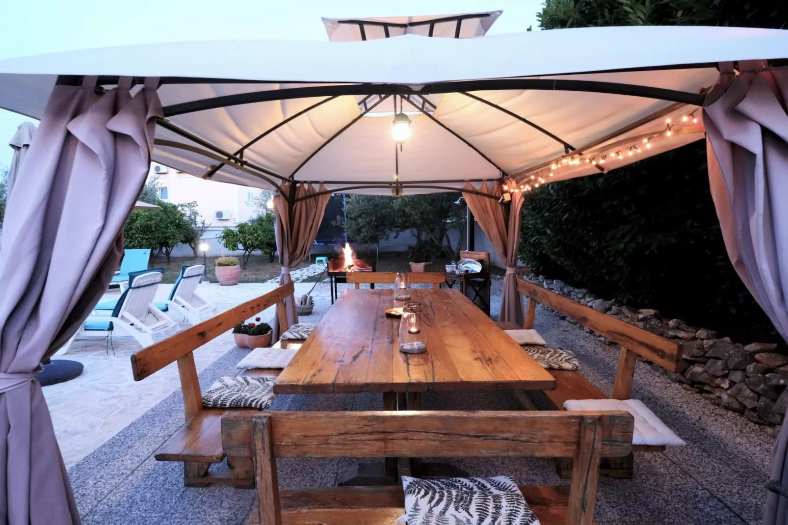 Villa Mendula - Terrasbalkon