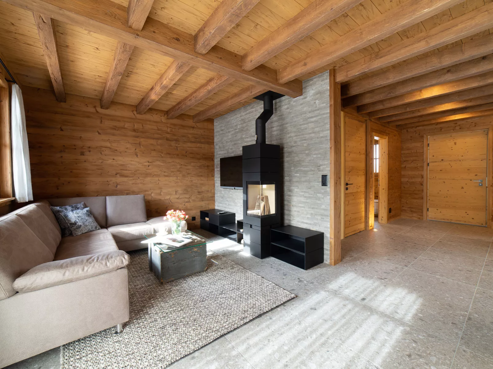 Chalet Selun - Binnen