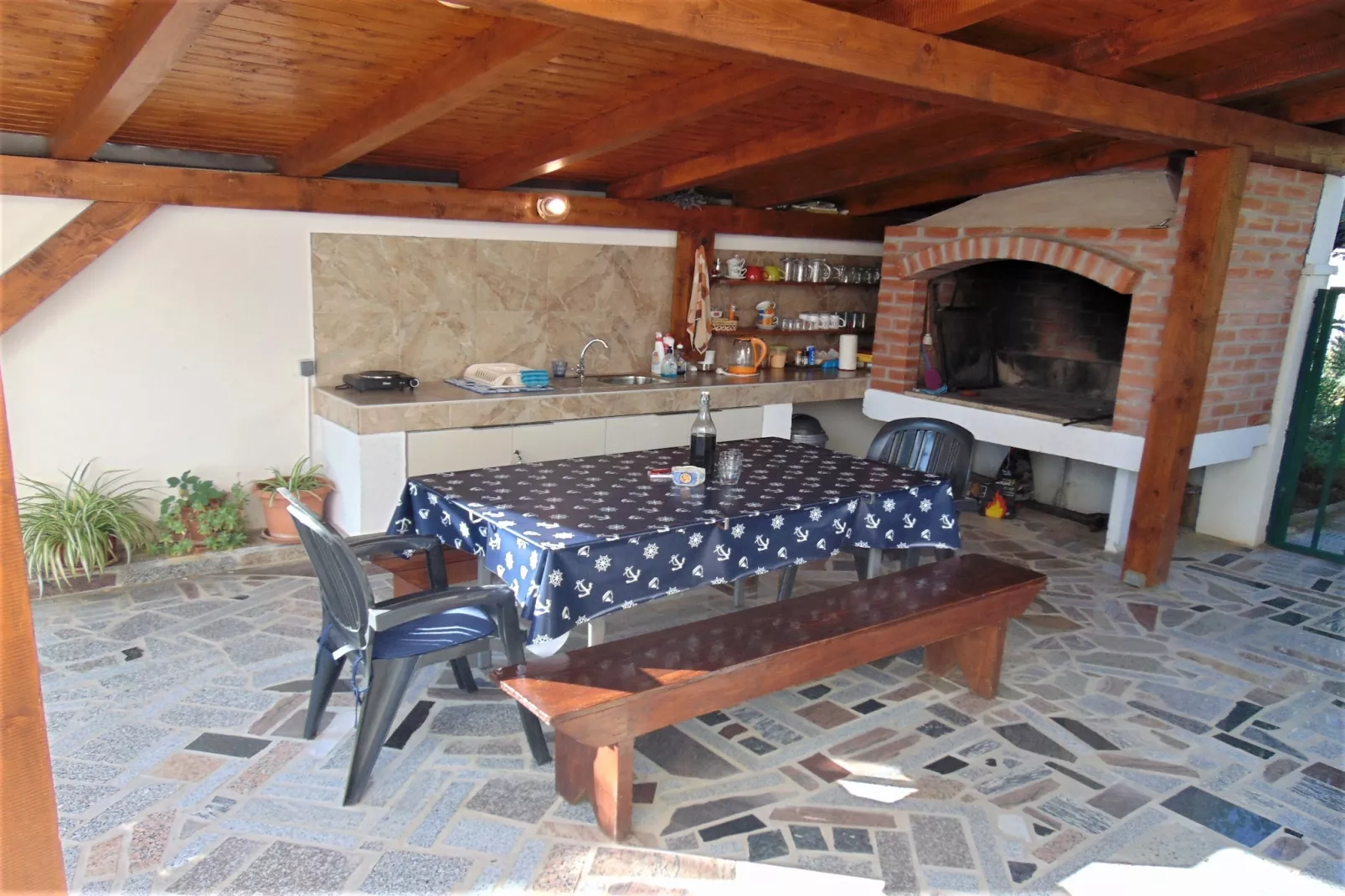 Holiday home Poseidon - Tuinen zomer