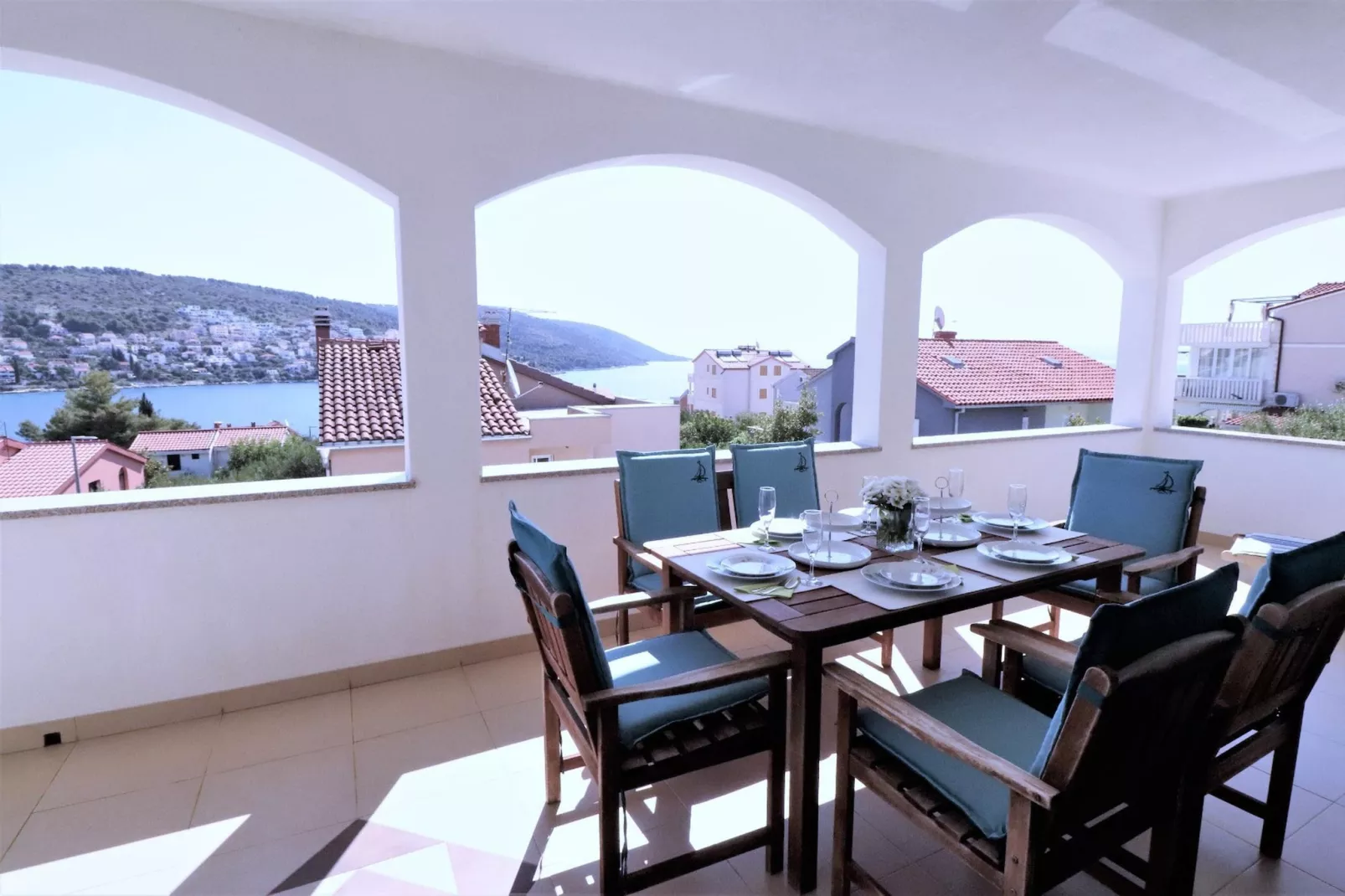 Villa Mendula - Uitzicht zomer