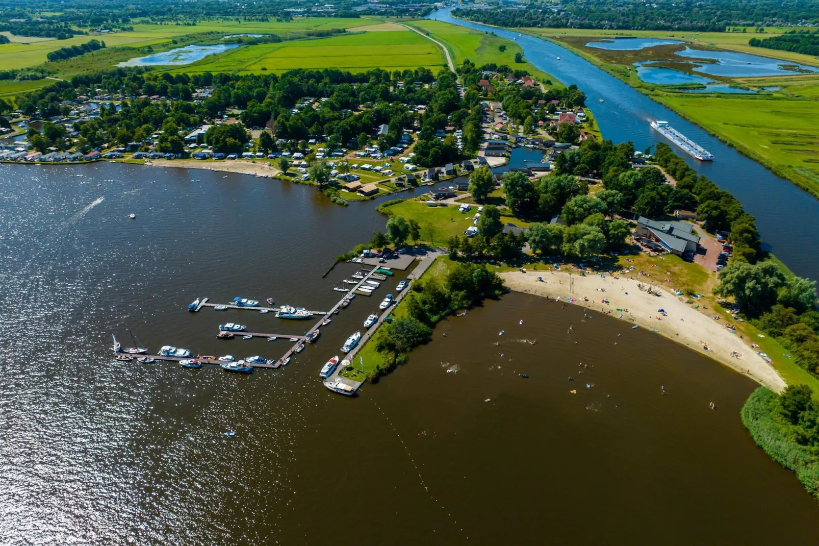 Vakantiepark Bergumermeer 9 - Gebieden zomer 5km