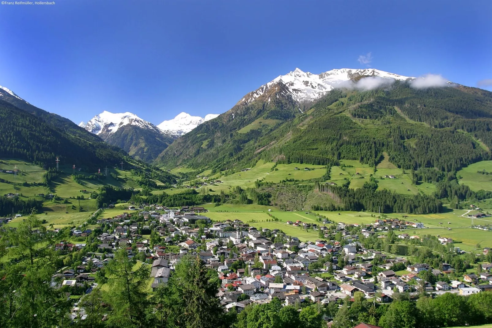 Oberkranzhof-Uitzicht zomer