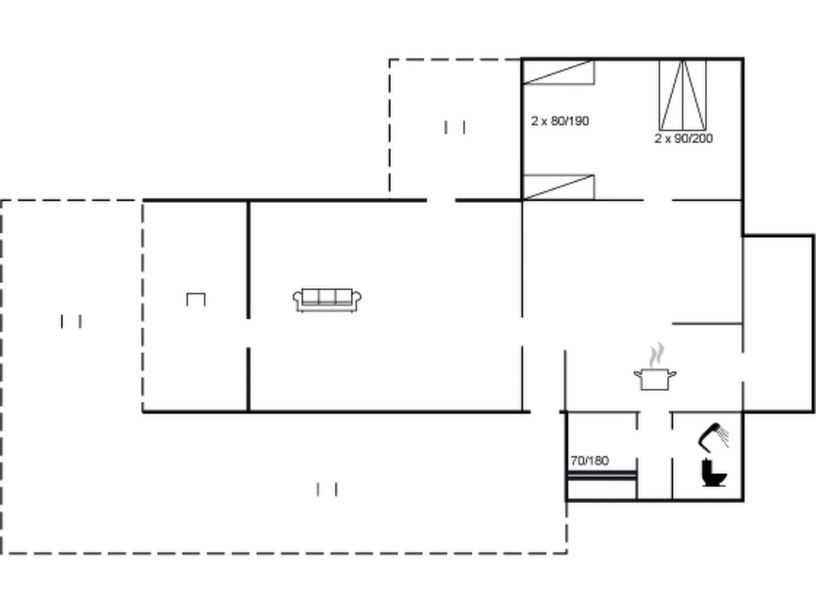 "Enrik" - 123m from the sea