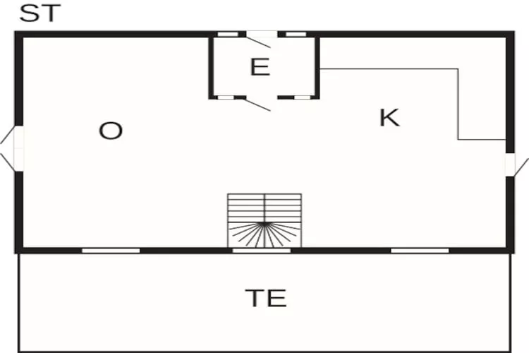 4 Personen vakantie huis in Grenaa - Plattegrond