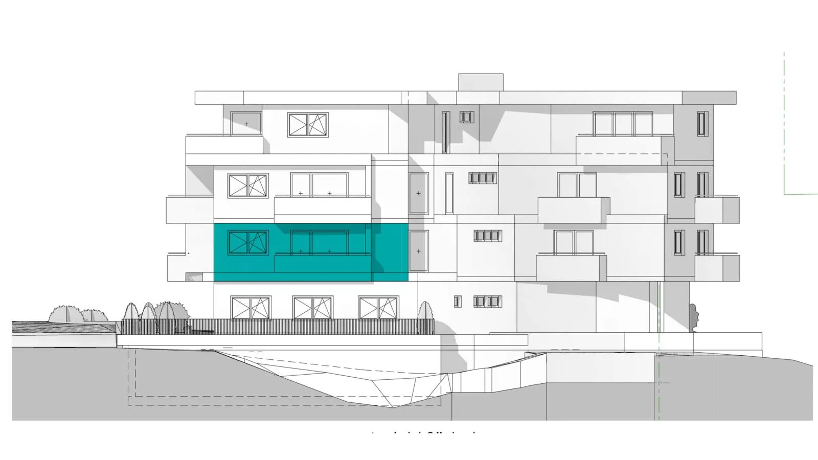 City Apartments Jenbach Top 5 - Plattegrond
