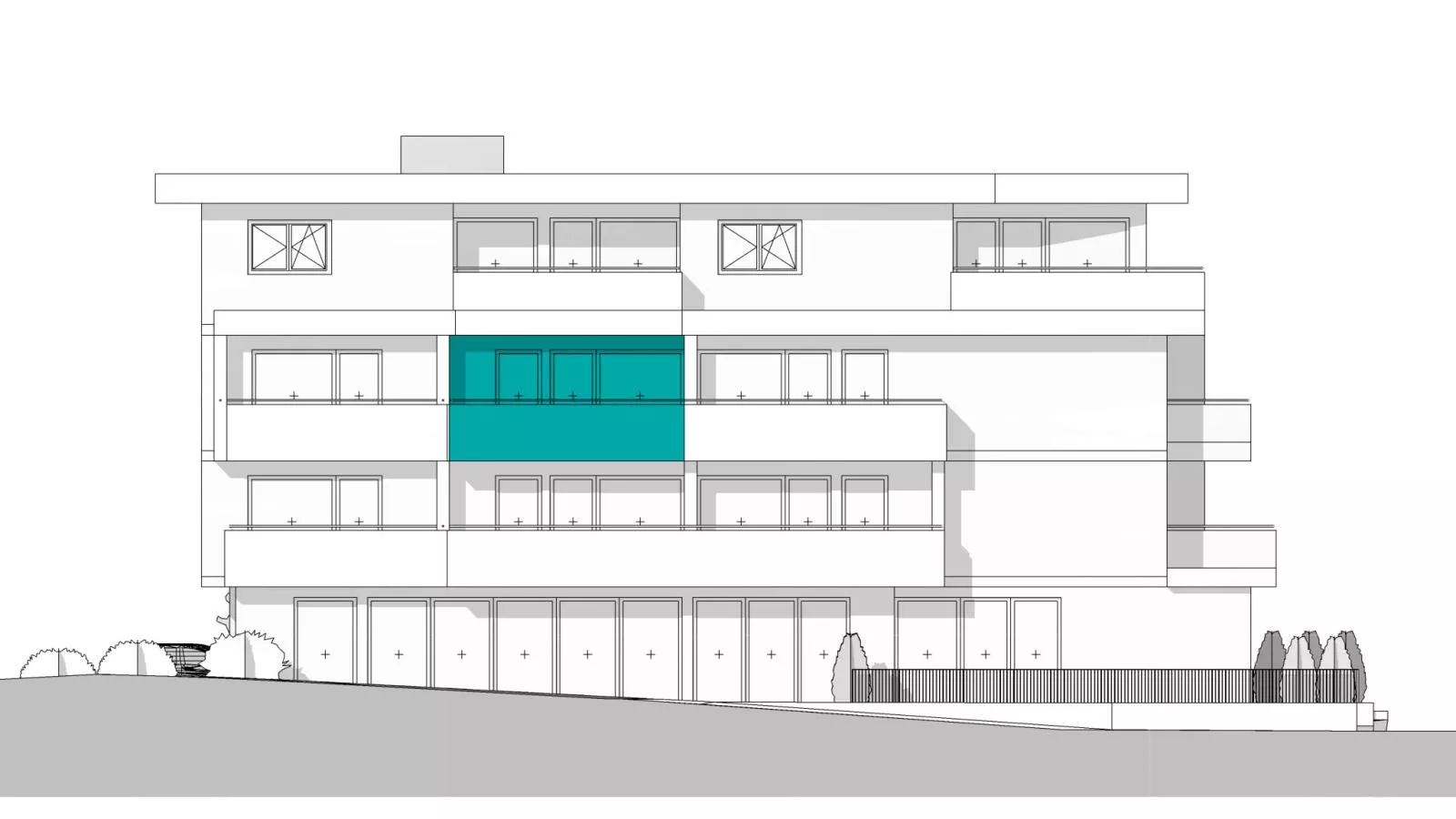 City Apartments Jenbach Top 9 - Plattegrond