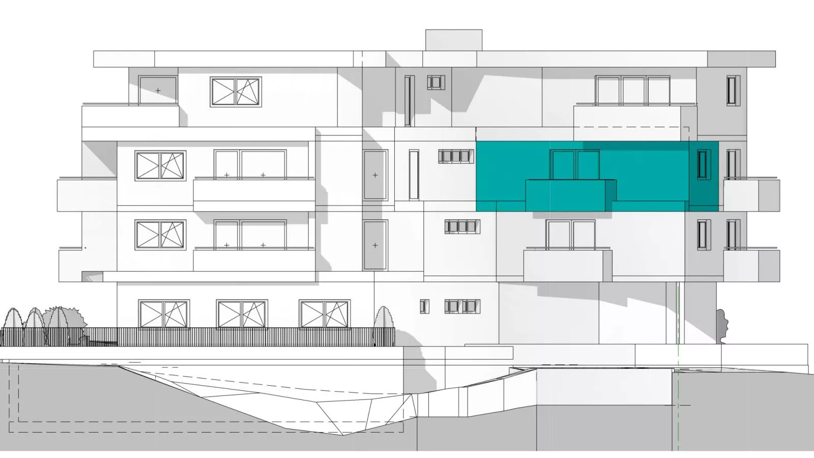 City Apartments Jenbach Top 13 - Plattegrond