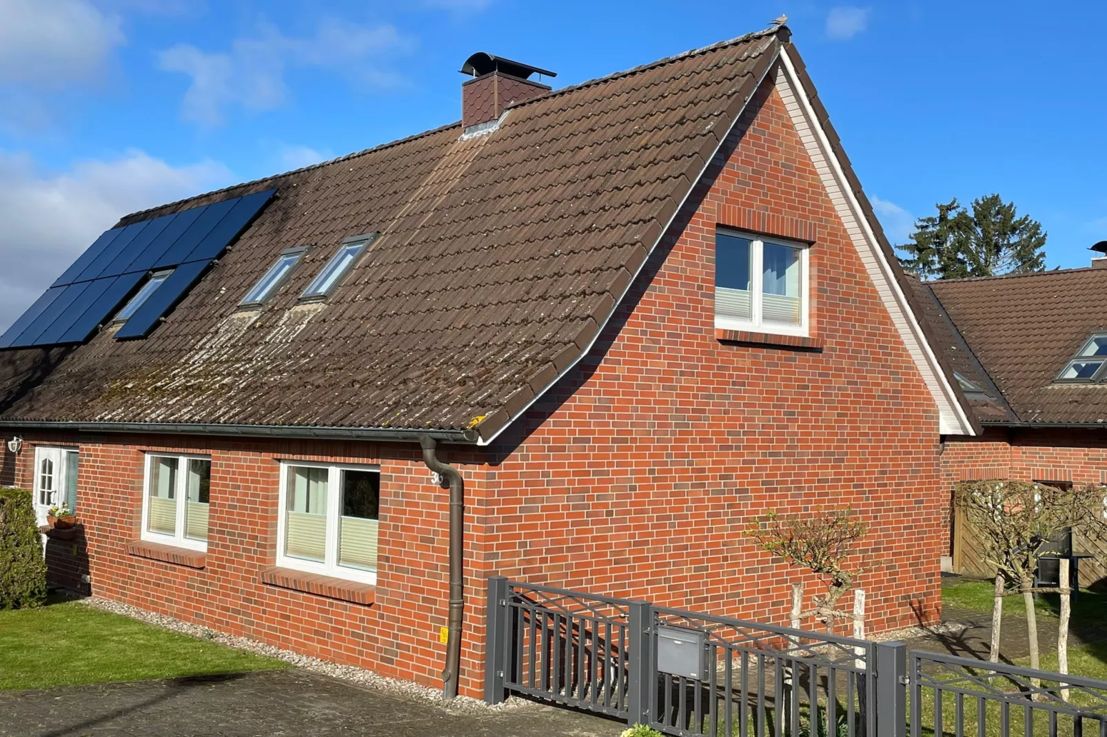 Fewo 50 qm - Buitenkant zomer
