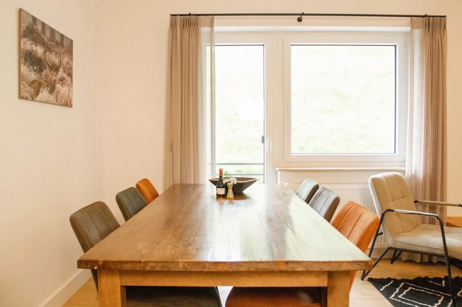 Apartment Am Eschenberg 3-Woonkamer