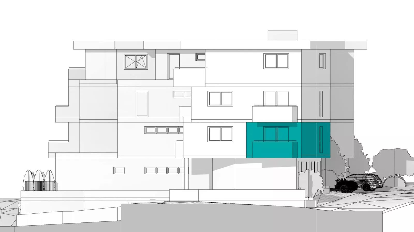 City Apartments Jenbach Top 6 Top 7 - Plattegrond