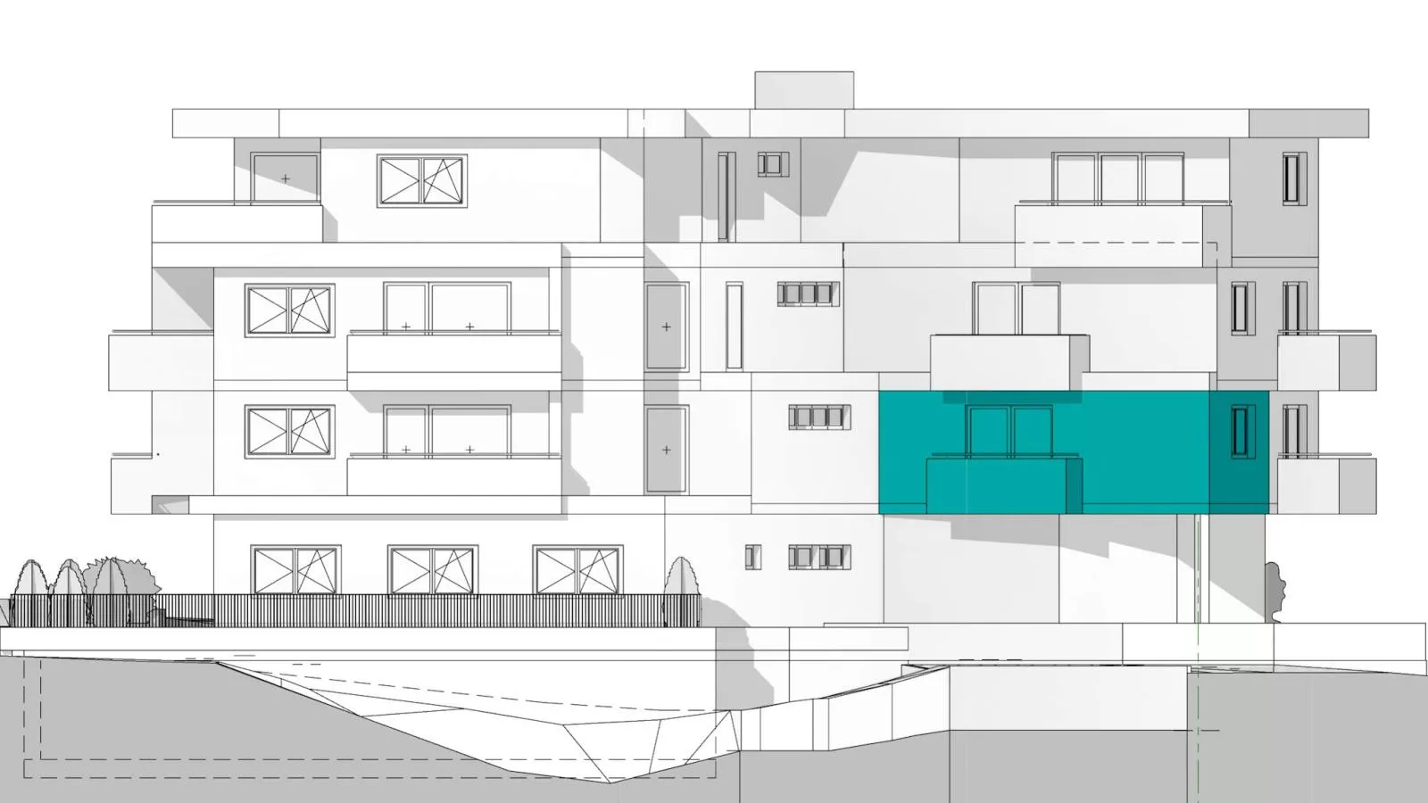 City Apartments Jenbach Top 6 Top 7 - Plattegrond