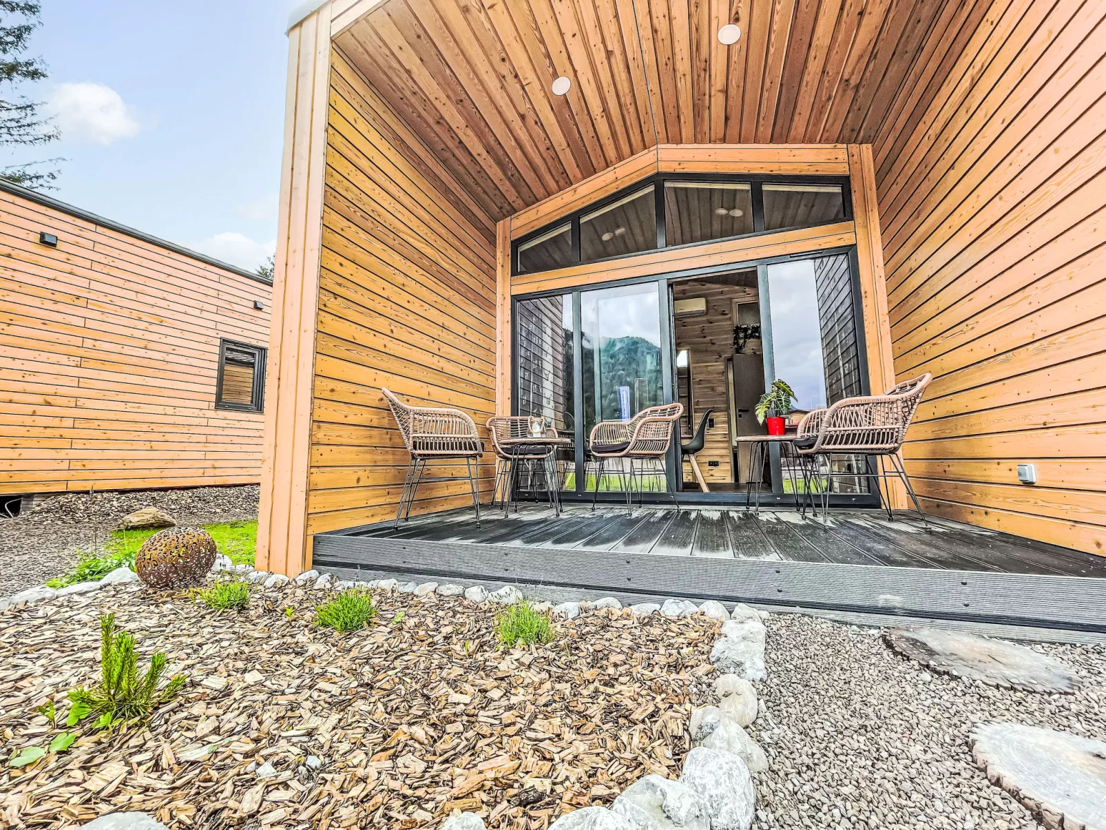 Tiny Haus Glockenalm-Chalet Alpenzauber - Buiten