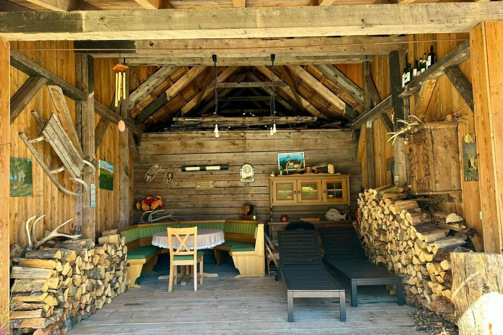 Ferienhaus Krapflgeusche - Tuinen zomer