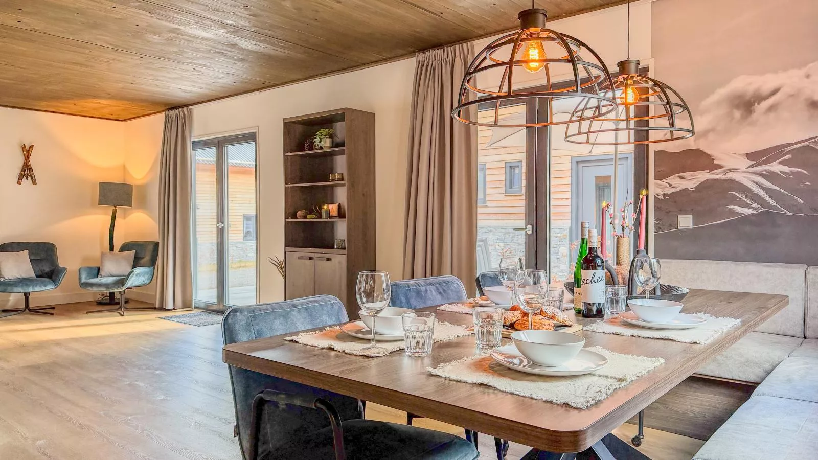 Alpenchalet Afritz am See - Eetkamer