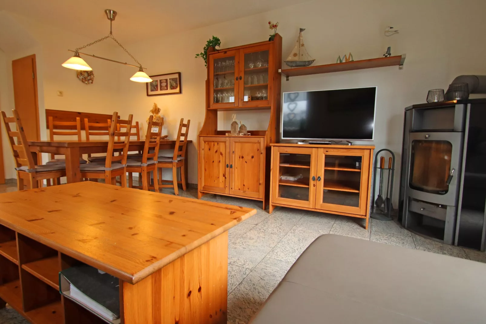Doppelhaushälfte Zingst-Haus Paradise - Eetkamer
