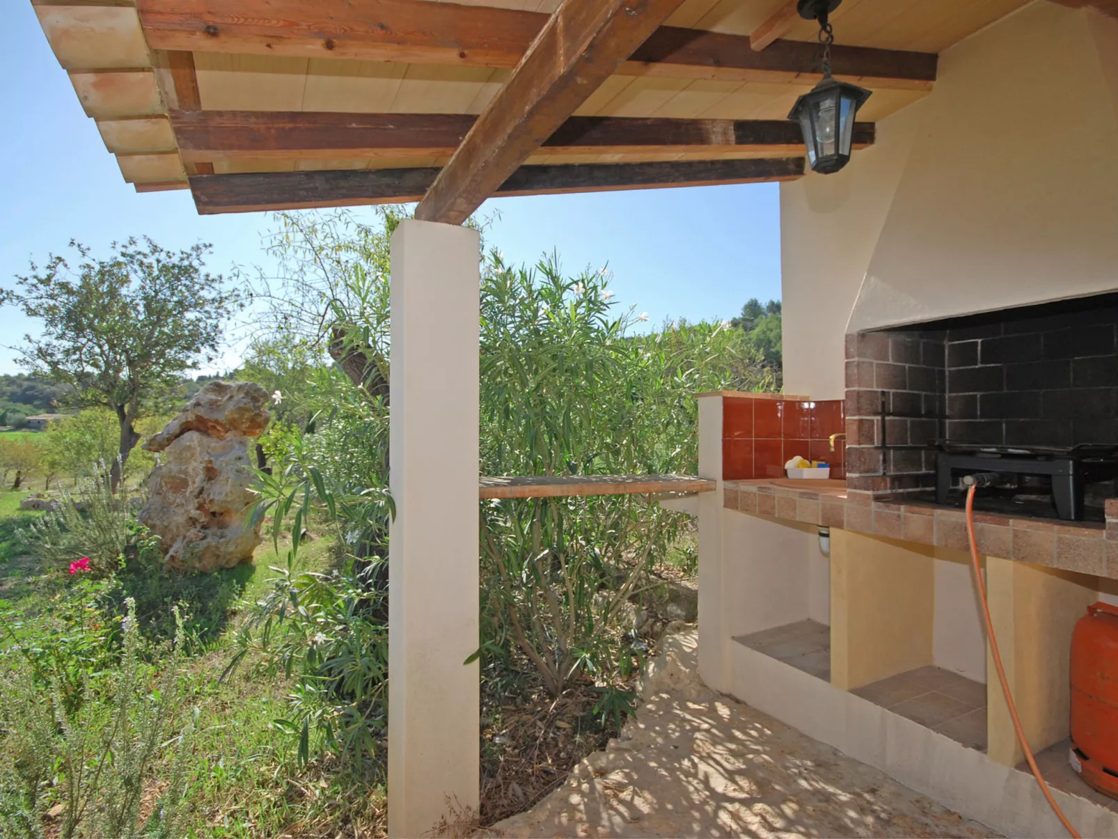 Pla de ses rotes - Buiten