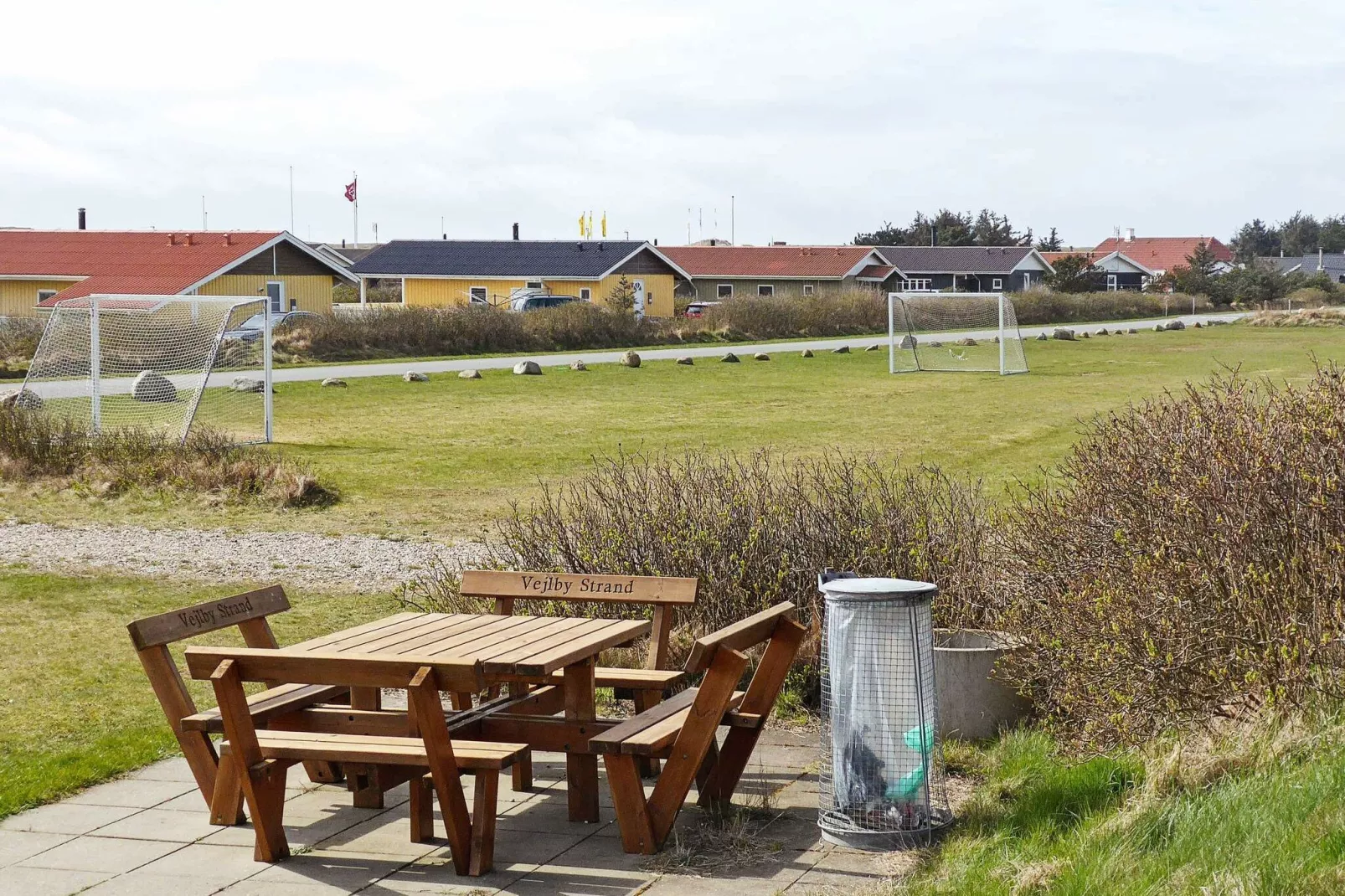 Rustig vakantiehuis in Harboøre gelegen in de natuur-Uitzicht