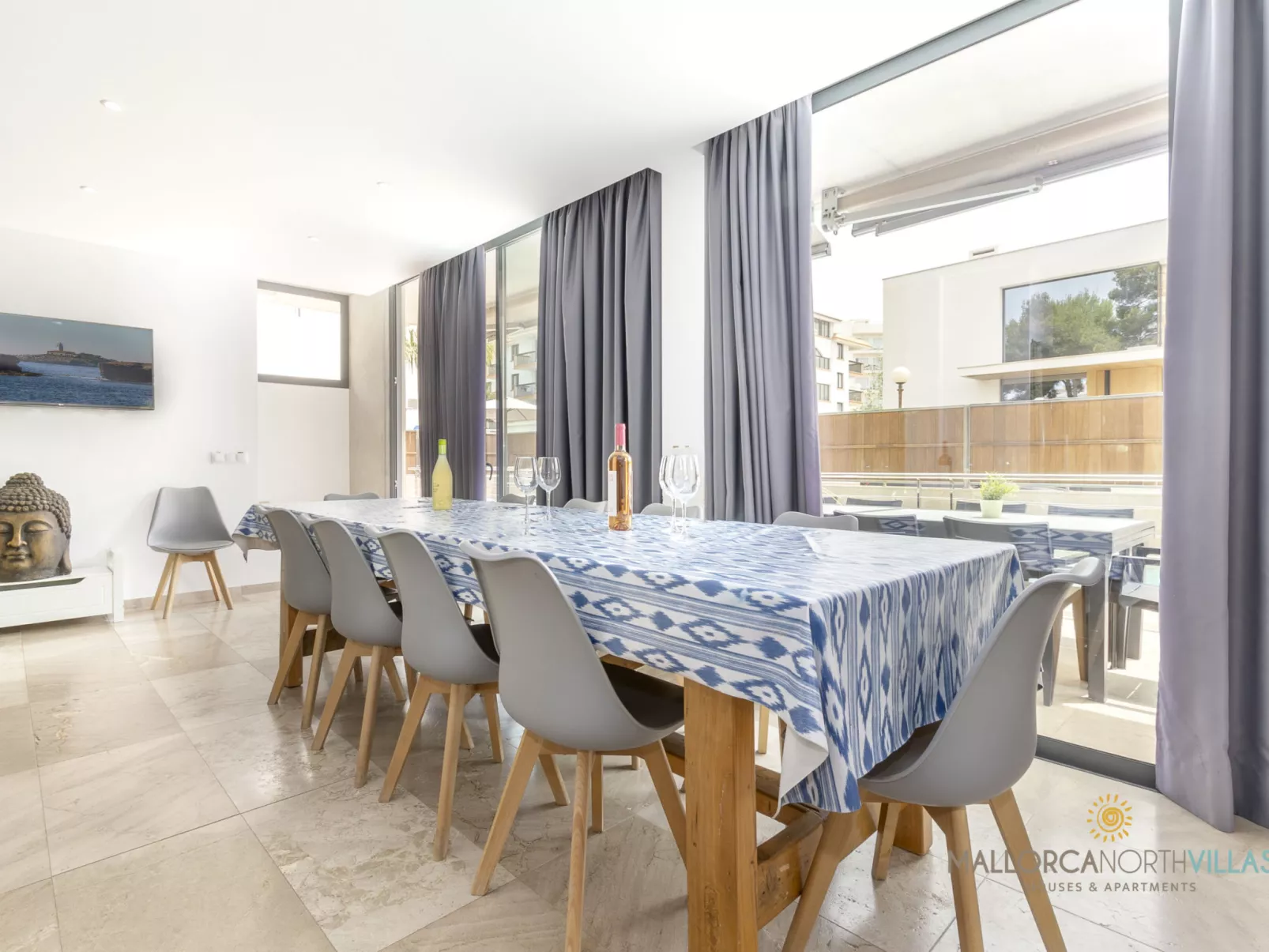 Villa Iola: Moderna Casa en Platja de Muro - Binnen