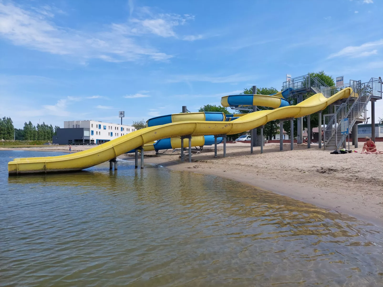 Vakantiepark Klein Strand - Luxe Chalet 6p - Buiten