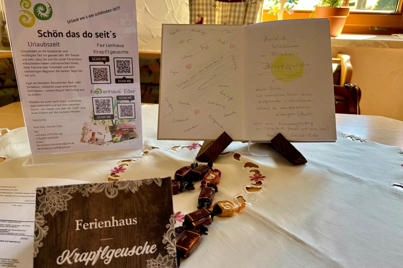 Ferienhaus Krapflgeusche - Eetkamer
