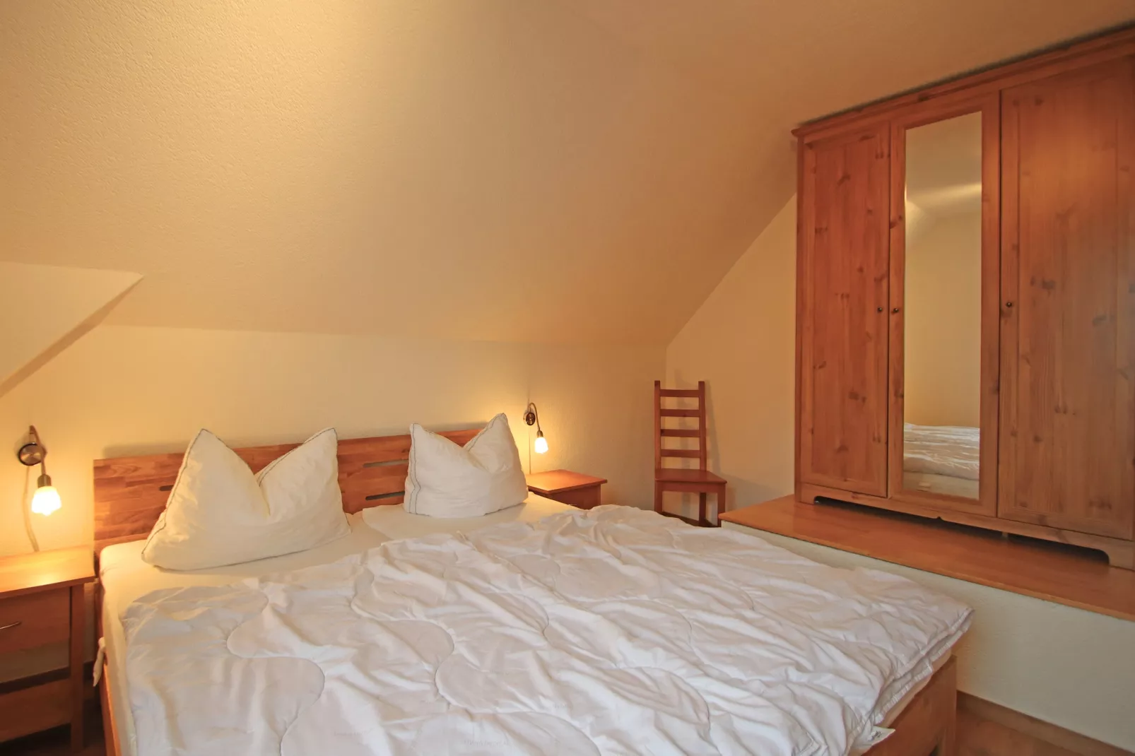 Doppelhaushälfte Zingst-Haus Paradise - Slaapkamer