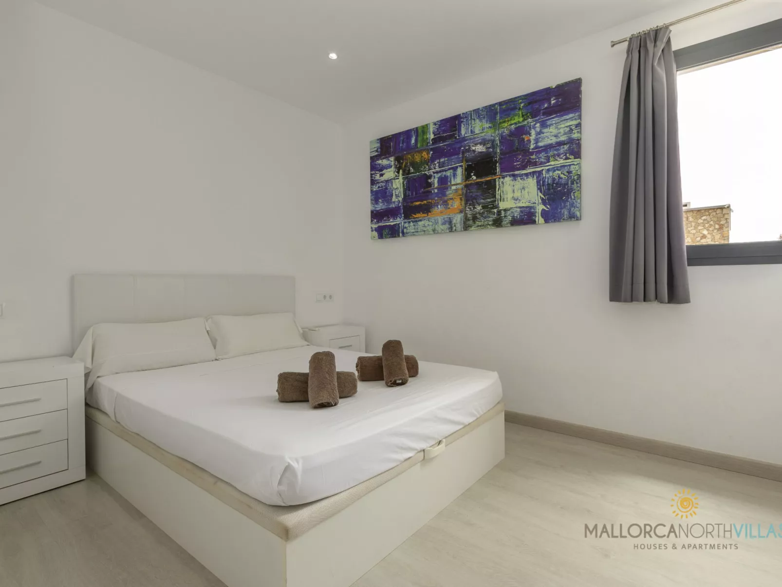 Villa Iola: Moderna Casa en Platja de Muro - Binnen