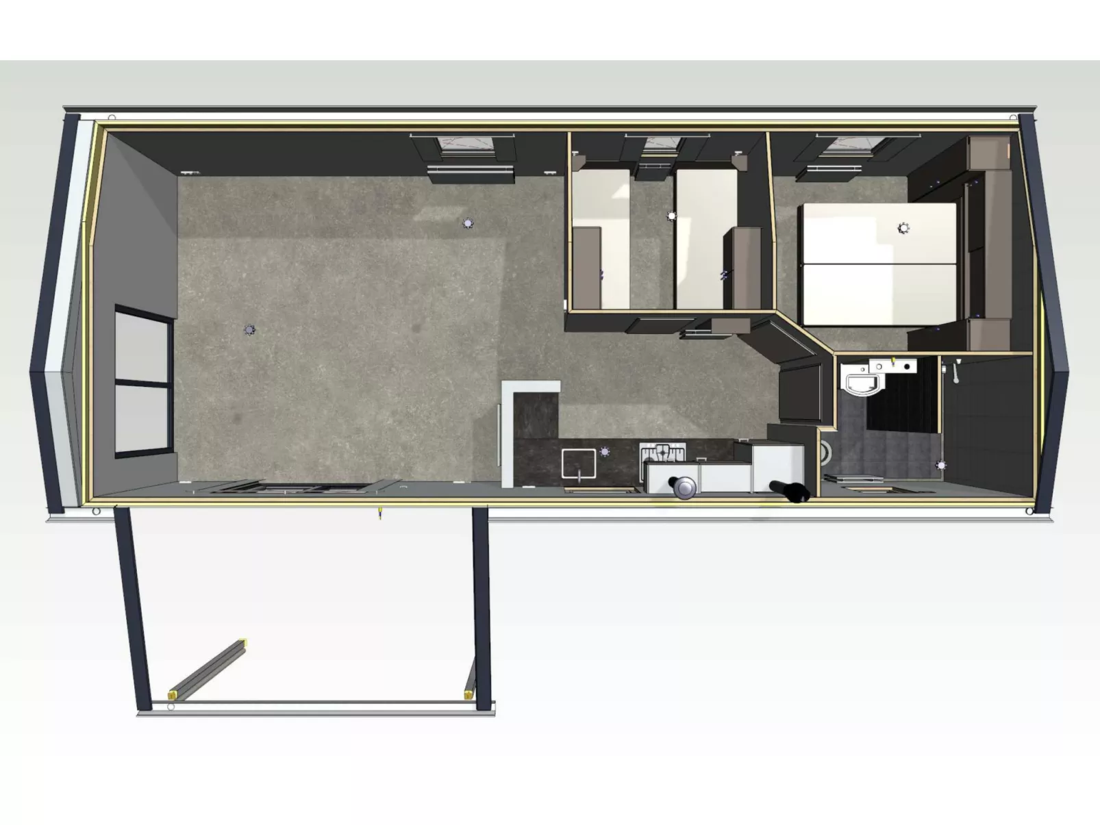 Camping Natuurlijk Limburg - Chalet 4 - Binnen