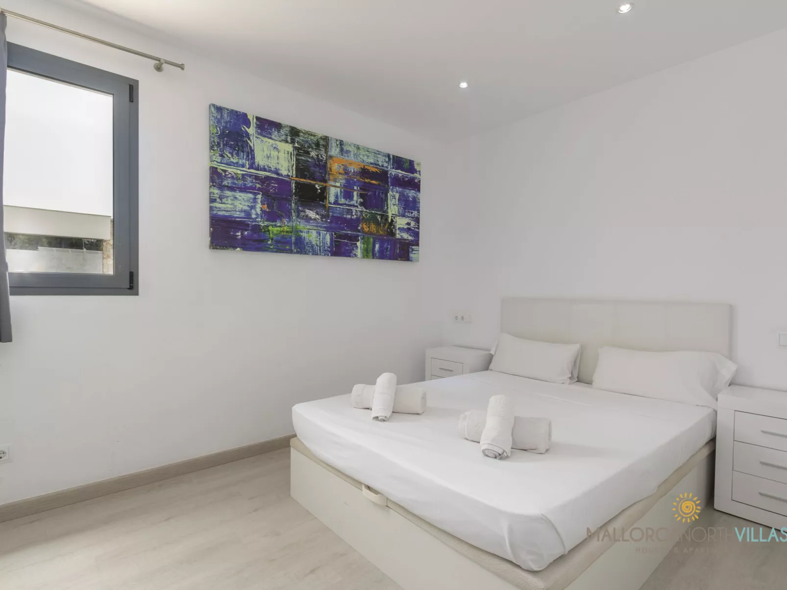 Villa Iola: Moderna Casa en Platja de Muro - Binnen