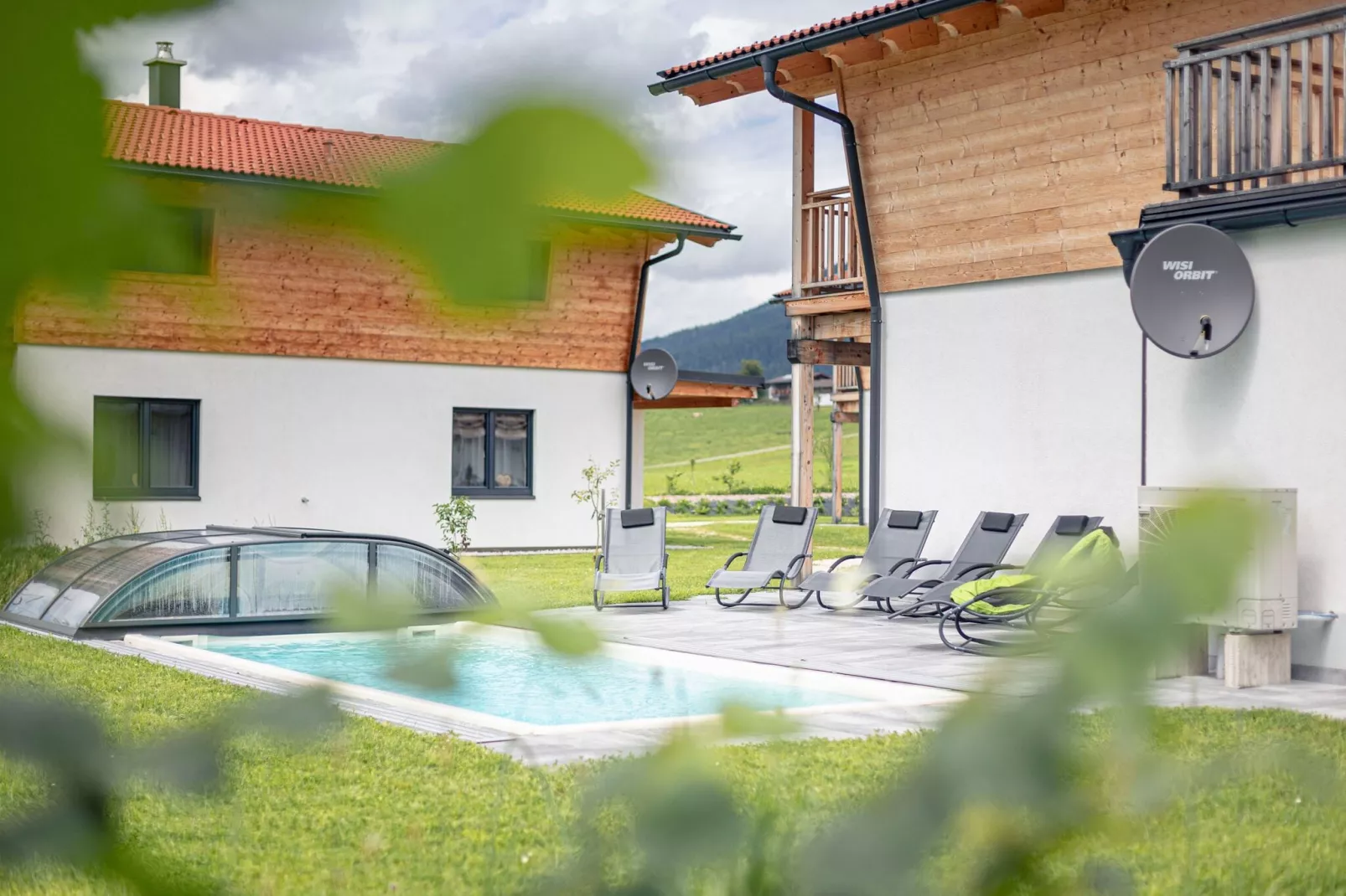 Inzell Chalets - 9 Pax-Zwembad