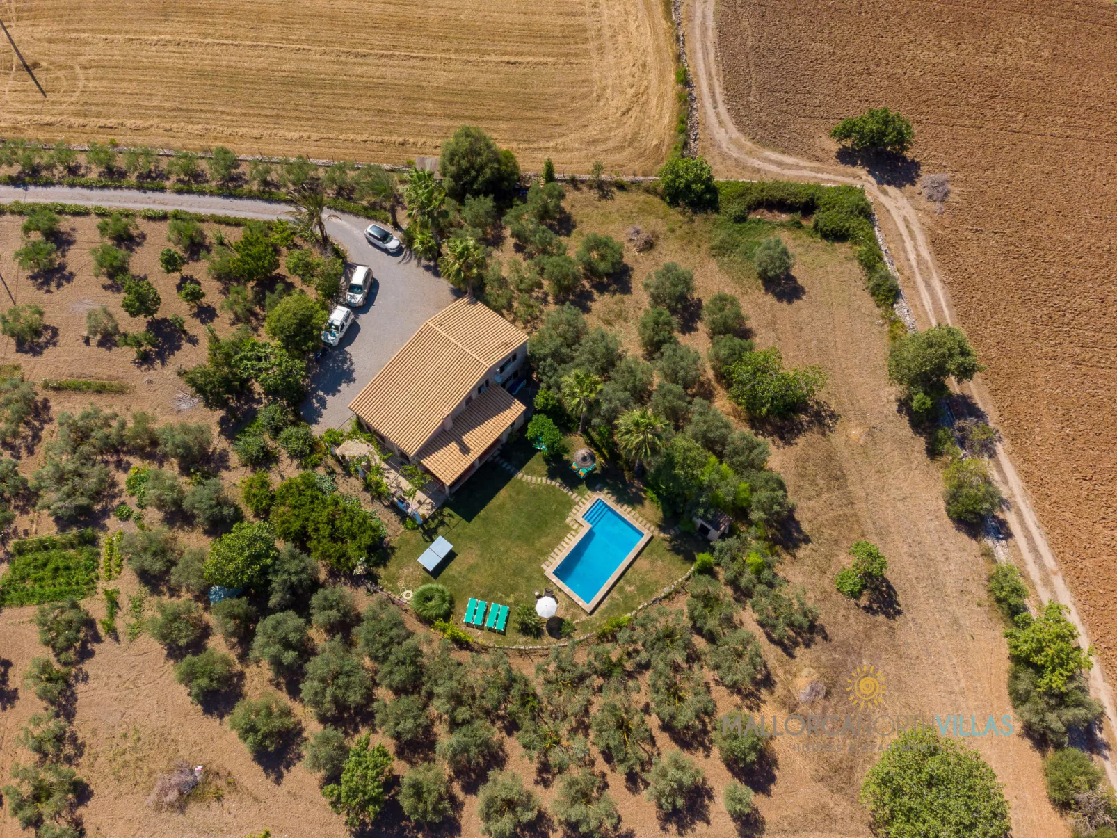 Cal Mercader Gran Villa con Piscina y Jardín - Buiten